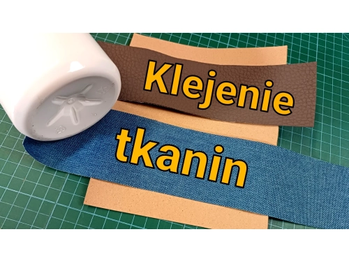 Czym kleić tkaniny do usztywnień ? - zobacz co się sprawdza !